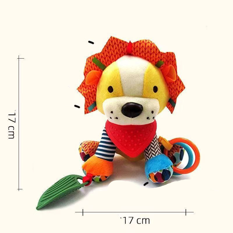 Cute Infant Rattle Teether Toy