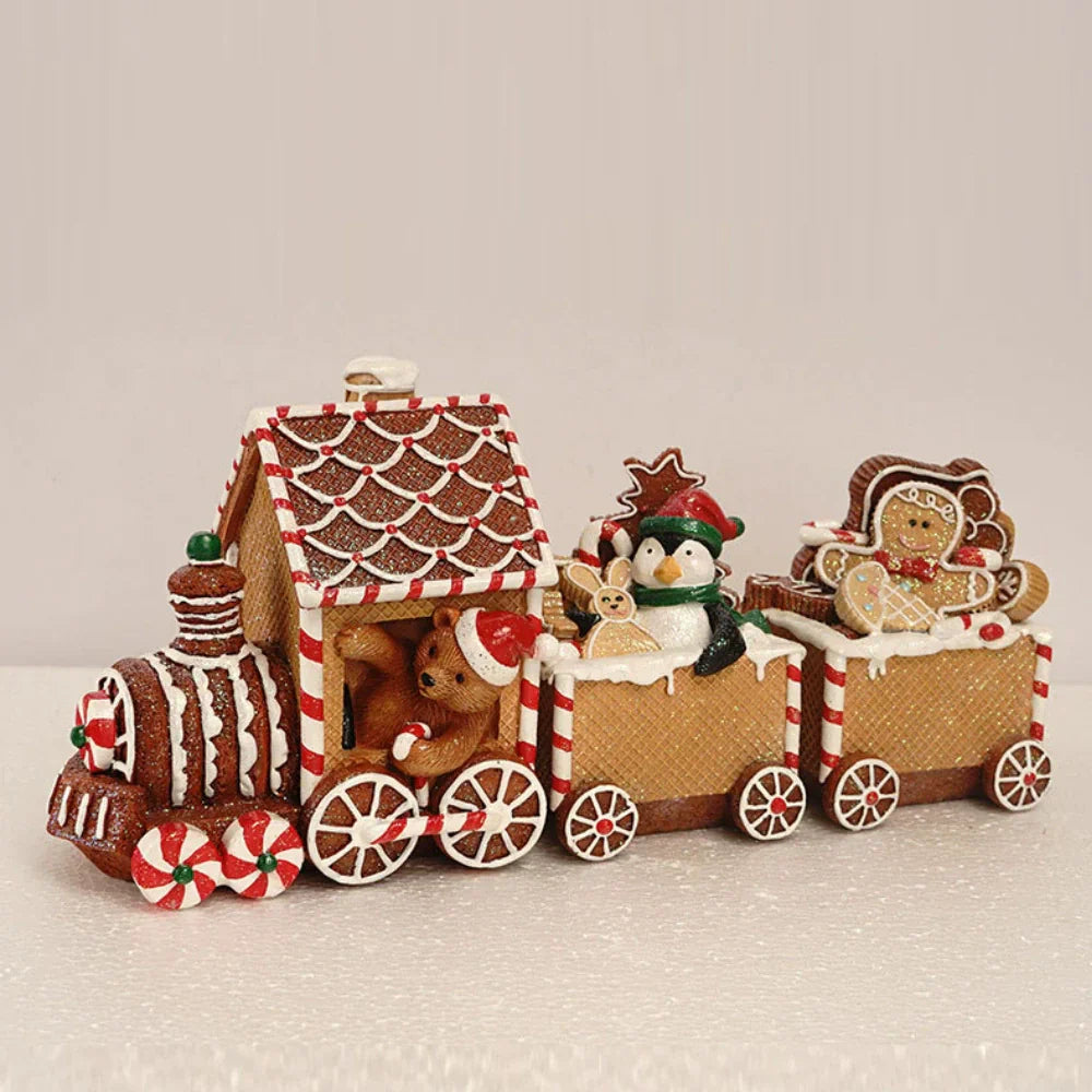 Mini Holiday Train Table Decor - Luxicro