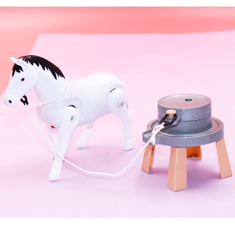 Colorful Kids Horse Ride On Toy