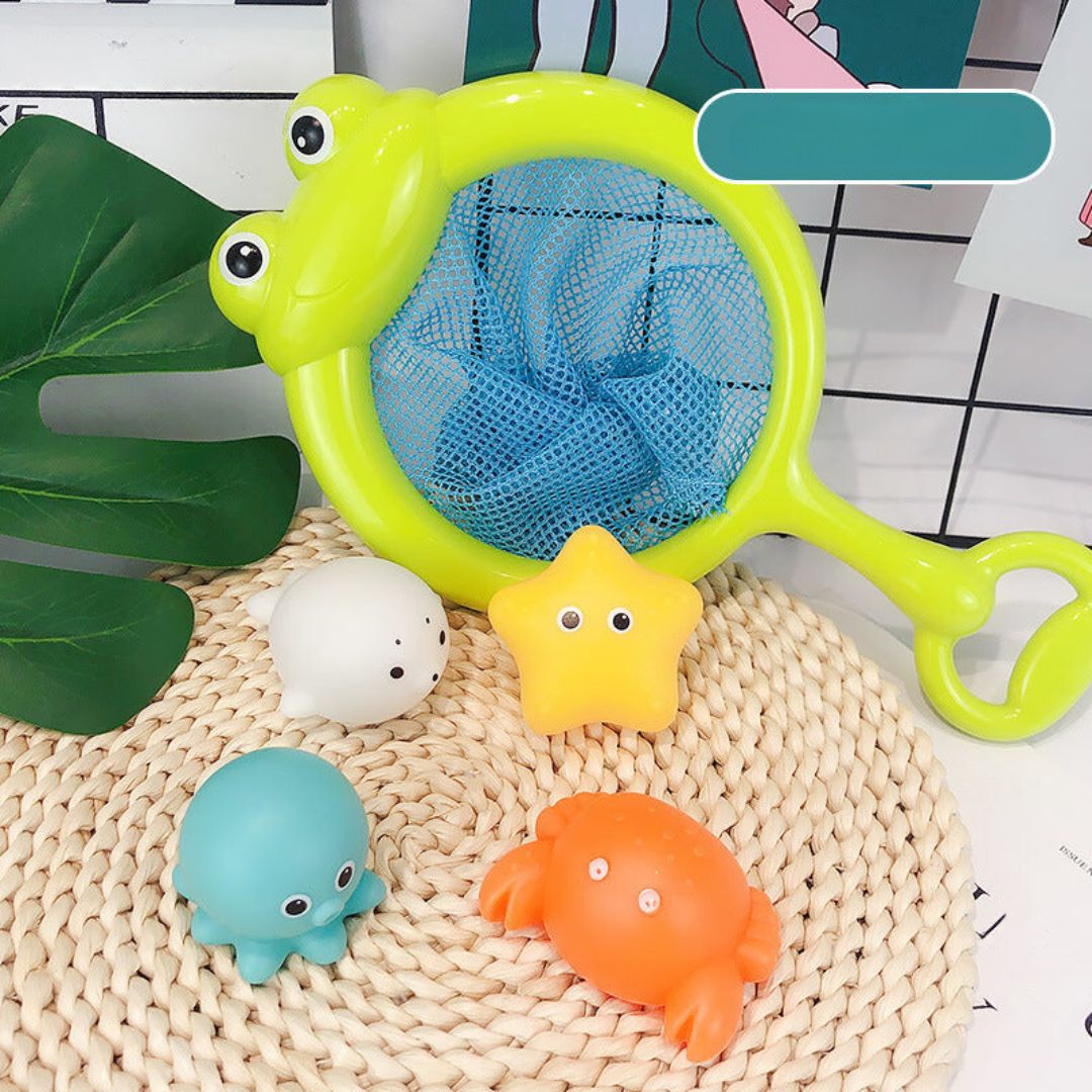 Bright Bubble Bath Toy Set