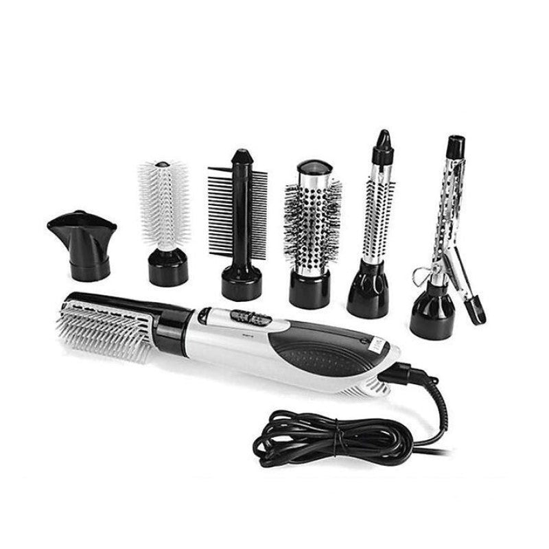 Quick Styling Hot Air Brush with Ceramic - Red Black