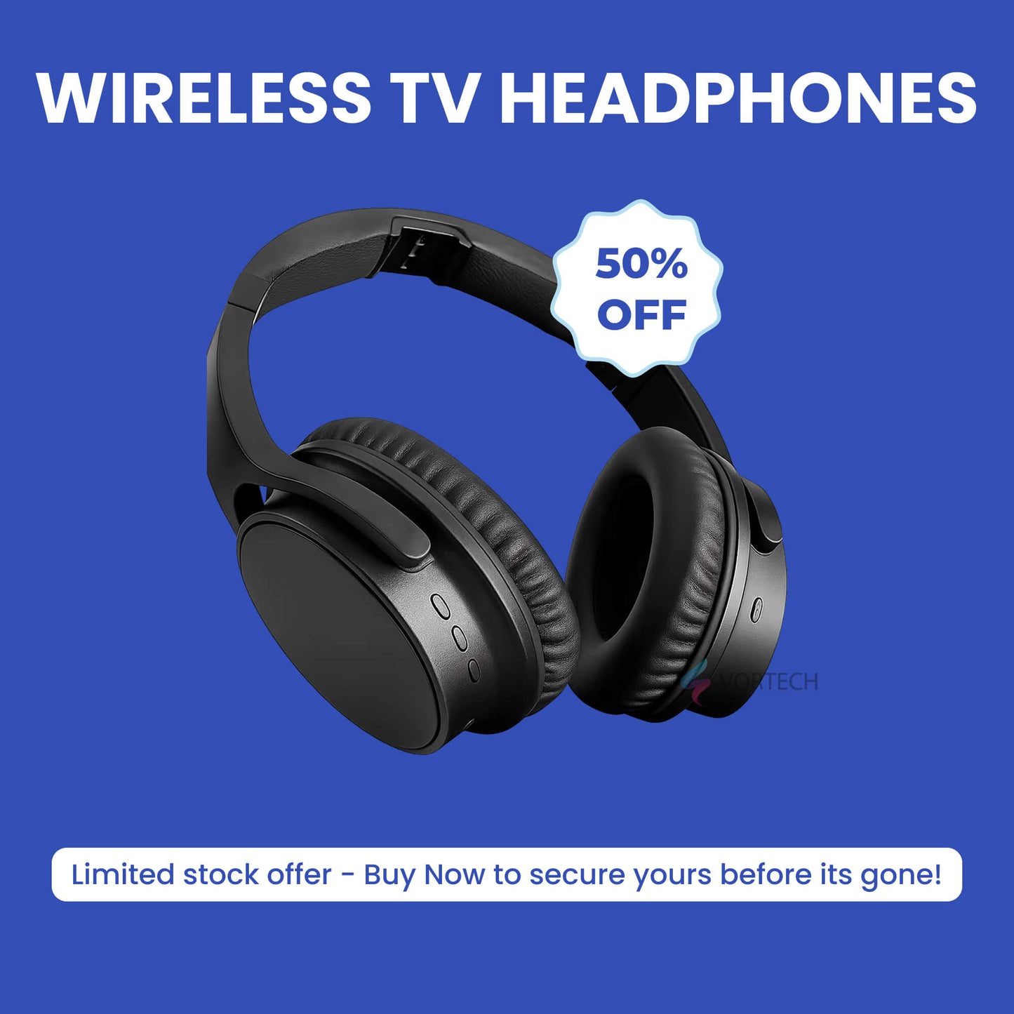 Soundproof TV Earbuds with Comfort Fit