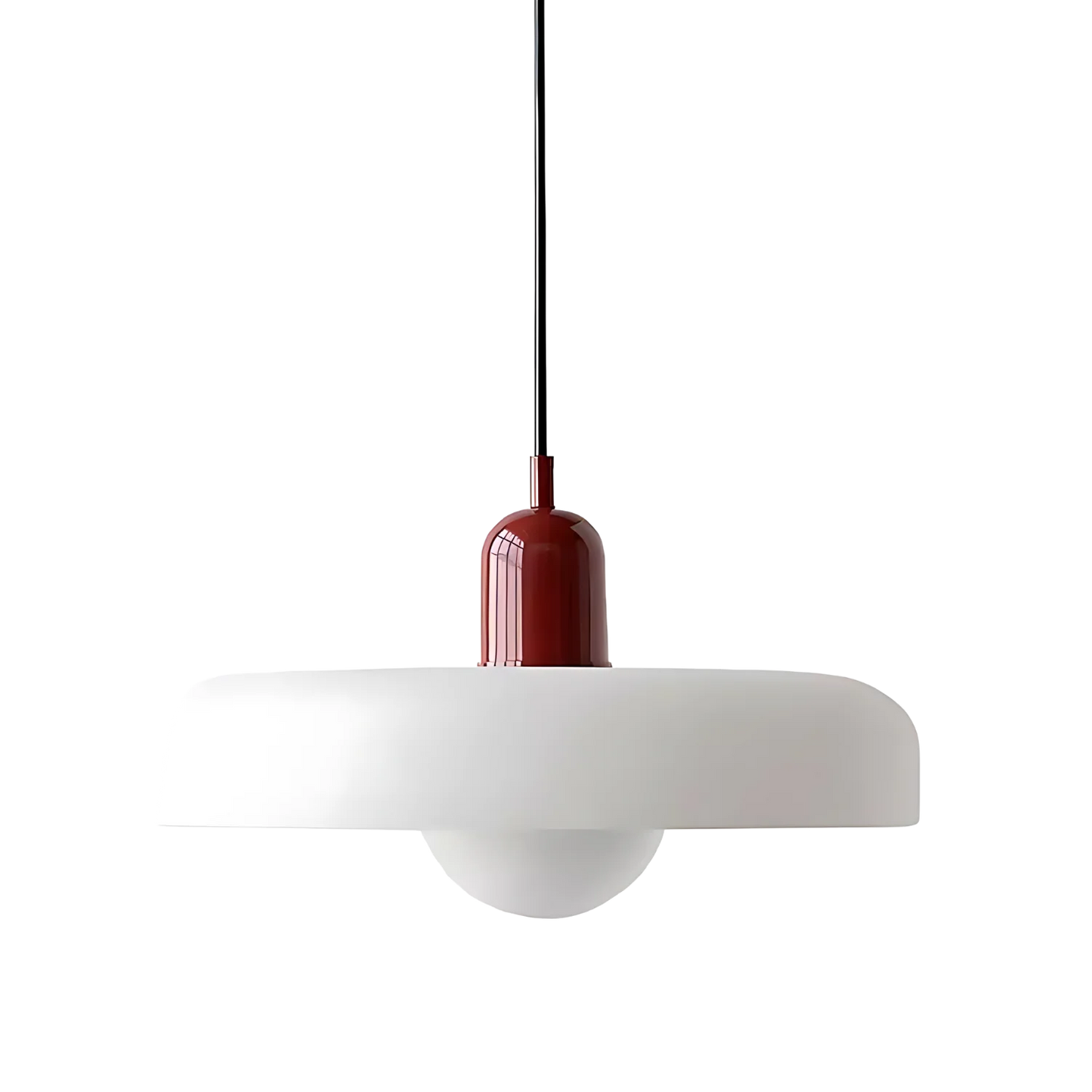 Sleek Hanging Glass Light Fixture