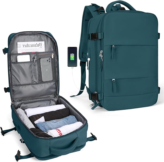 Durable Hiking Backpack with Built-in USB Port