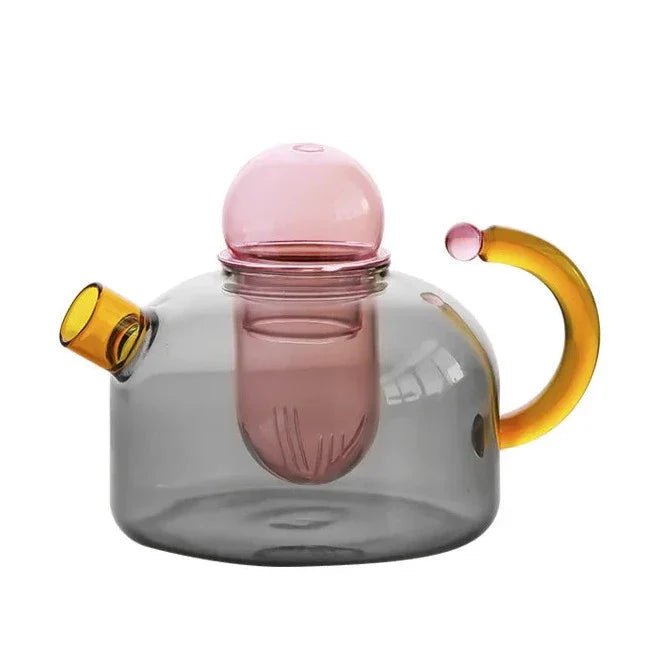 Delicate Glass Tea Set for Hot Tea Lovers