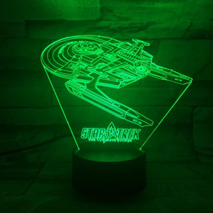 Cosmic 3D Effect Desk Lamp
