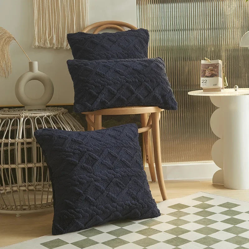 Colorful Shape Decorative Pillow Cover