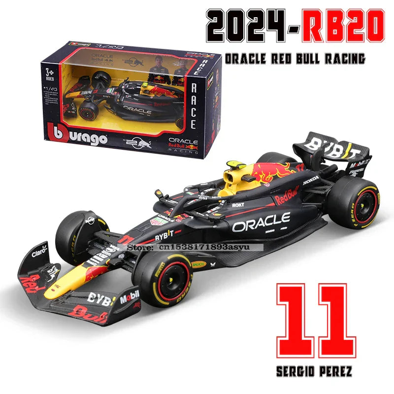 Detailed F1 Car Model 1:43 Scale Collectible Replica