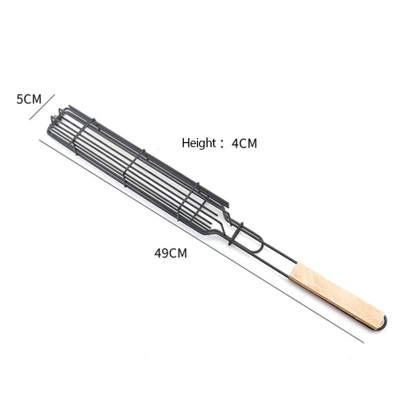 Fast BBQ Grill Stainless Skewer Set Maker