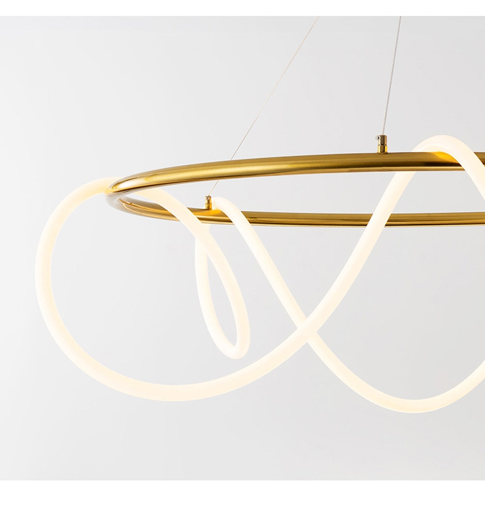 Modern Dimmable LED Ceiling Light Fixture