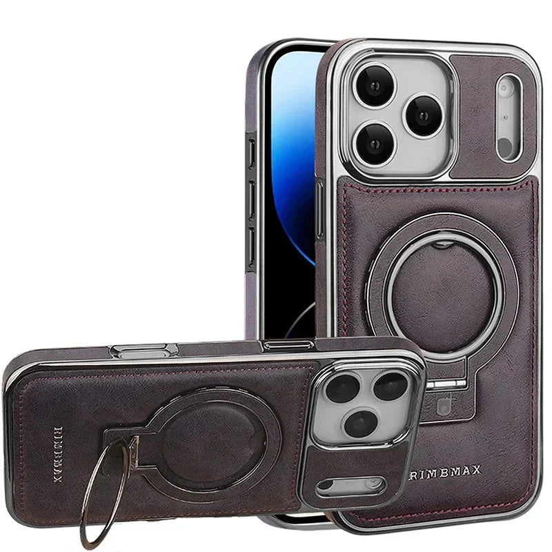 Durable Leather iPhone Case with Tough Protection