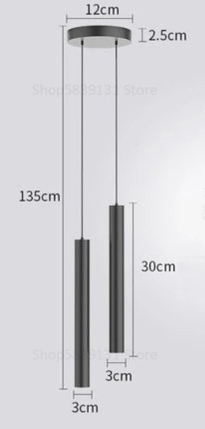Bright Nordic Pendant Lamp For Kitchen Hallway
