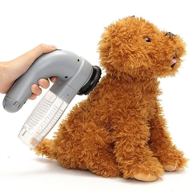 Wireless Pet Hair Vacuum Grooming Kit - Luxicro