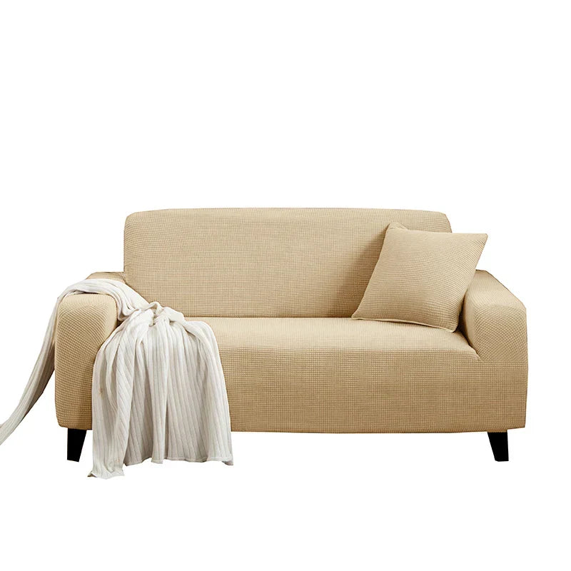 Soft Fit Couch Cover with Plush Design