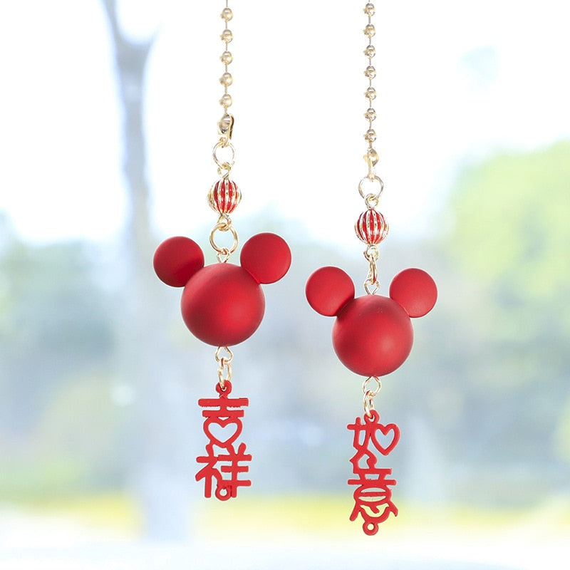 Fun Cute Deer Rearview Mirror Charm