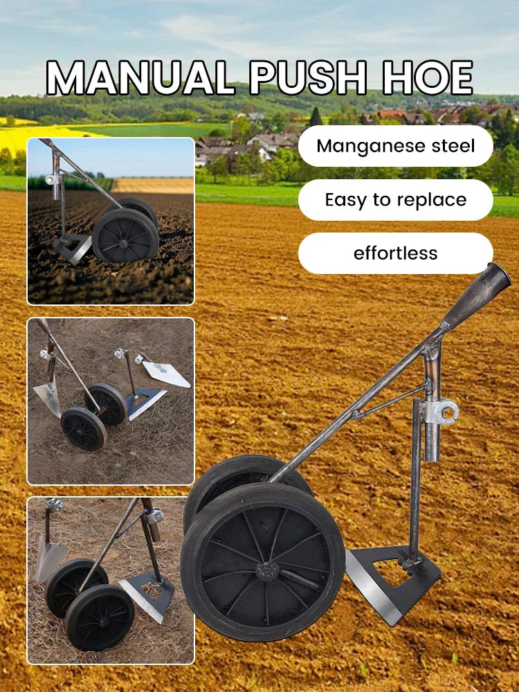 Strong Garden Hoe Stainless Steel Weed Cutter