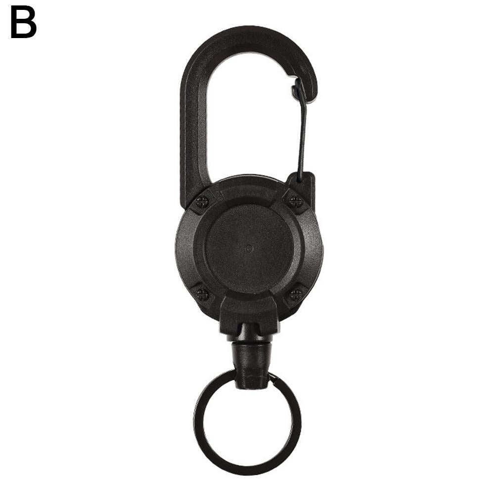 Durable Quick Release Keychain with Metal Clip