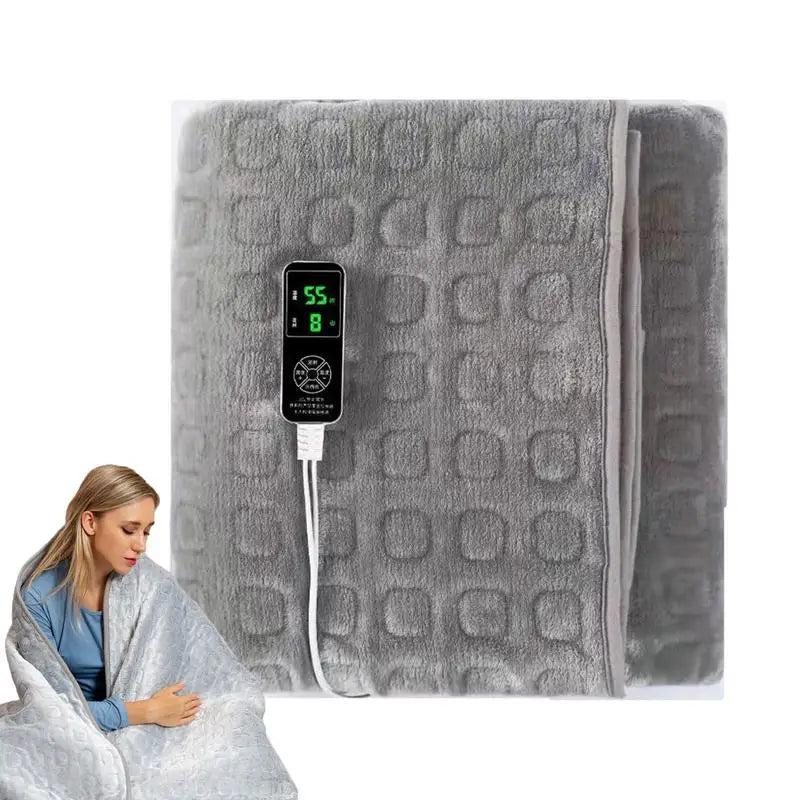 Cozy Electric Throw Blanket 220V for Home Comfort - Luxicro