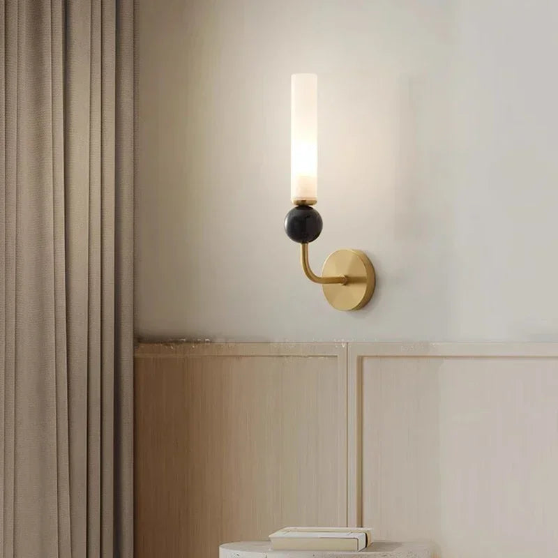 Luxury Stone Effect LED Wall Lamp