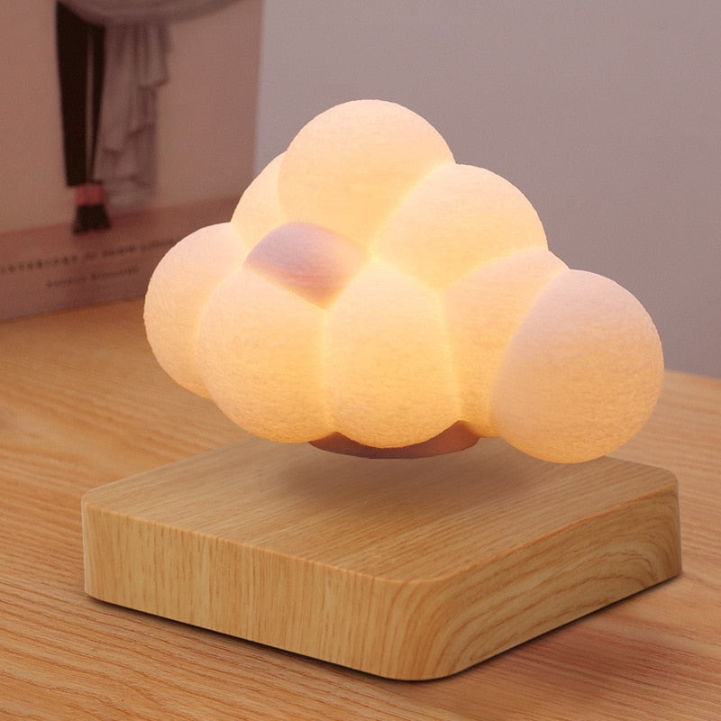 Floating Orb LED Night Light Lamp
