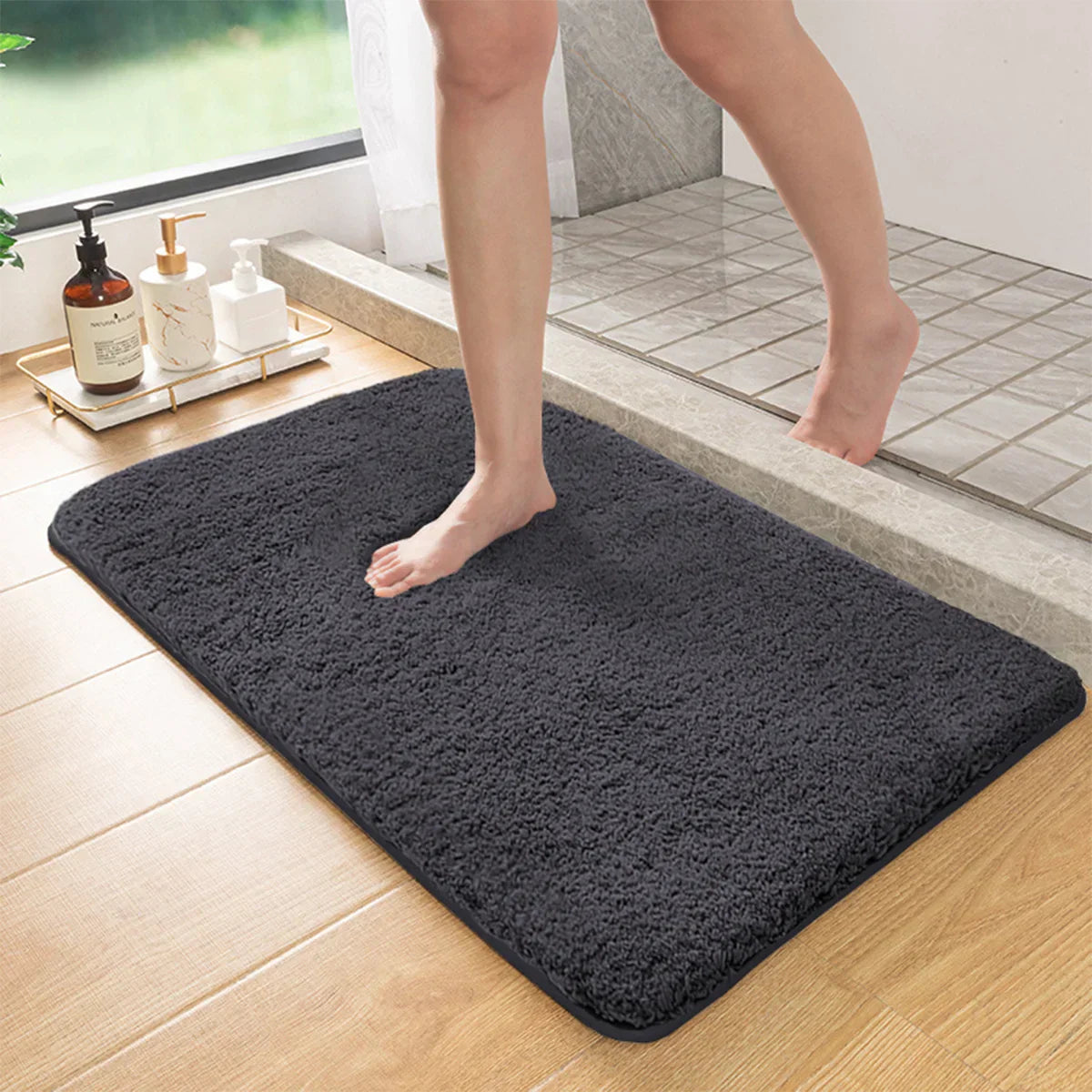Non-Slip Rubber Bath Mat for Shower Floor Safety