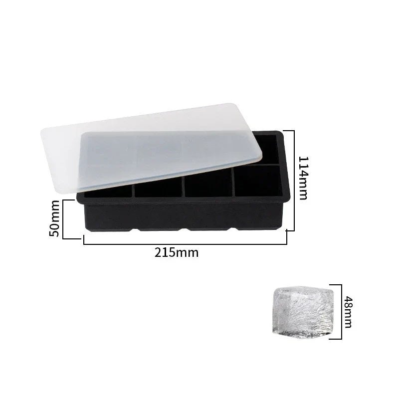 Big Flexible BPA Free Ice Tray