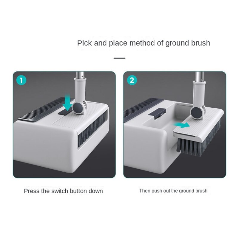 Easy Clean Extendable 3 Piece Dustpan Kit