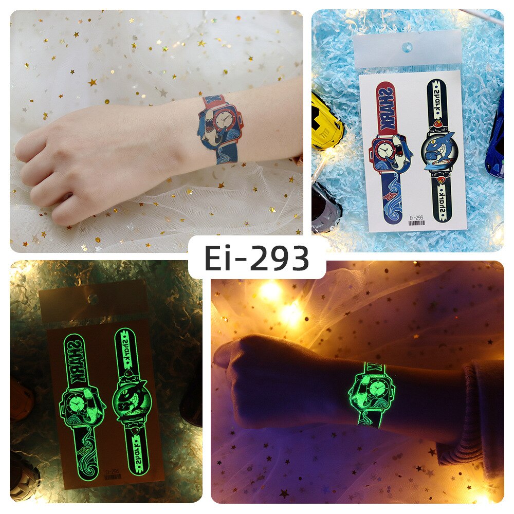 Shiny Style Watch Temporary Tattoo