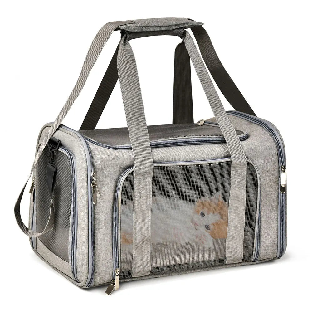 Lightweight Pet Backpack Carrier Airline Approved Comfortable Travel