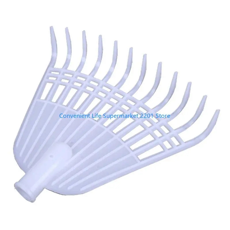 Garden Leaf Rake 12 Tine Lightweight Tool