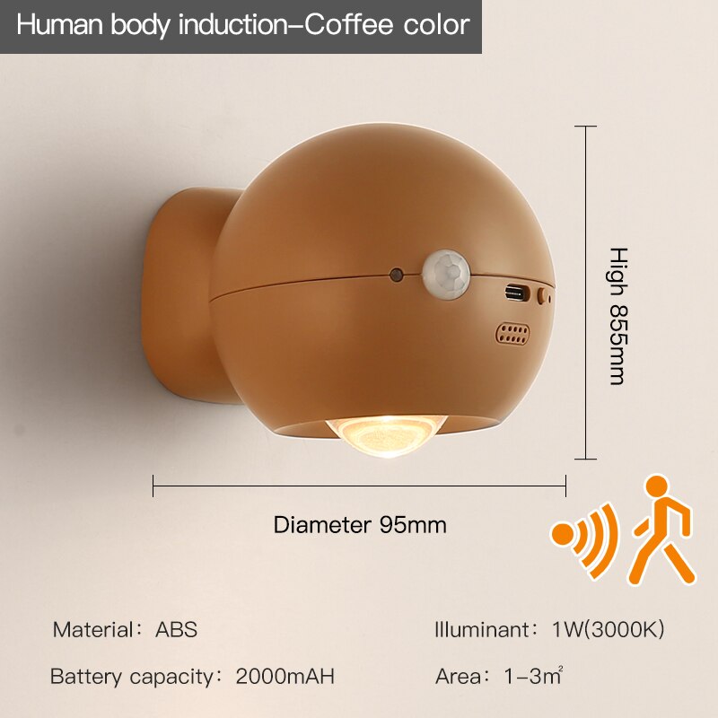 Automatic Sensor LED Indoor Wall Light