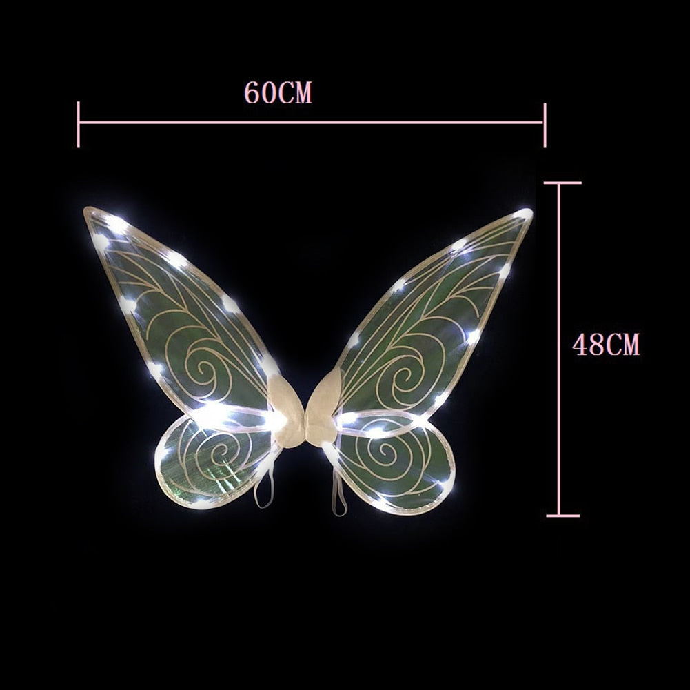 Shiny Colorful Fairy Wings