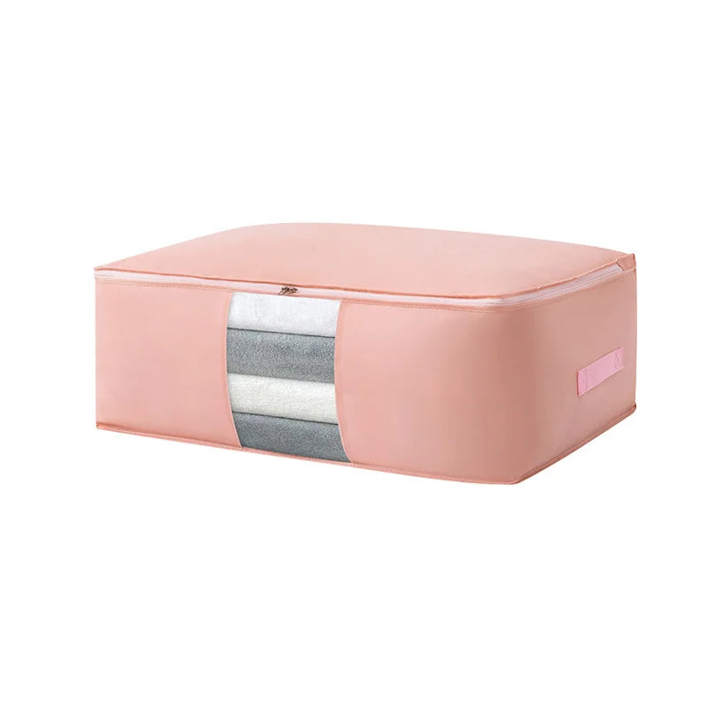Collapsible Closet Storage Bag for Clothes & Linens