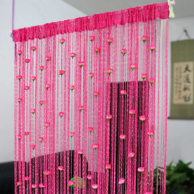 Decorative Space Separating Room Curtain Panel