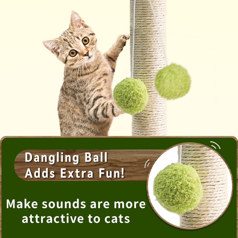 Cozy Cat Tower Scratch Post