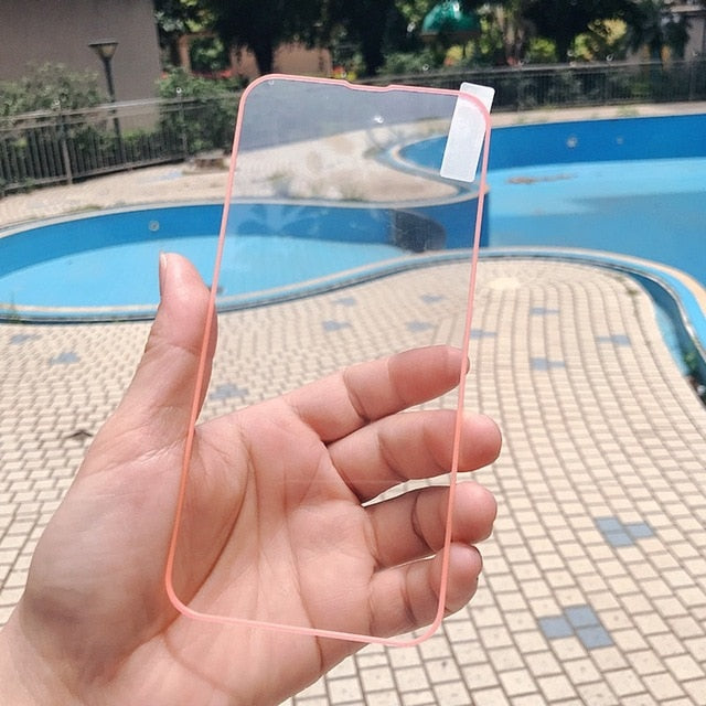 Premium Full Screen Clear Glass iPhone Protector