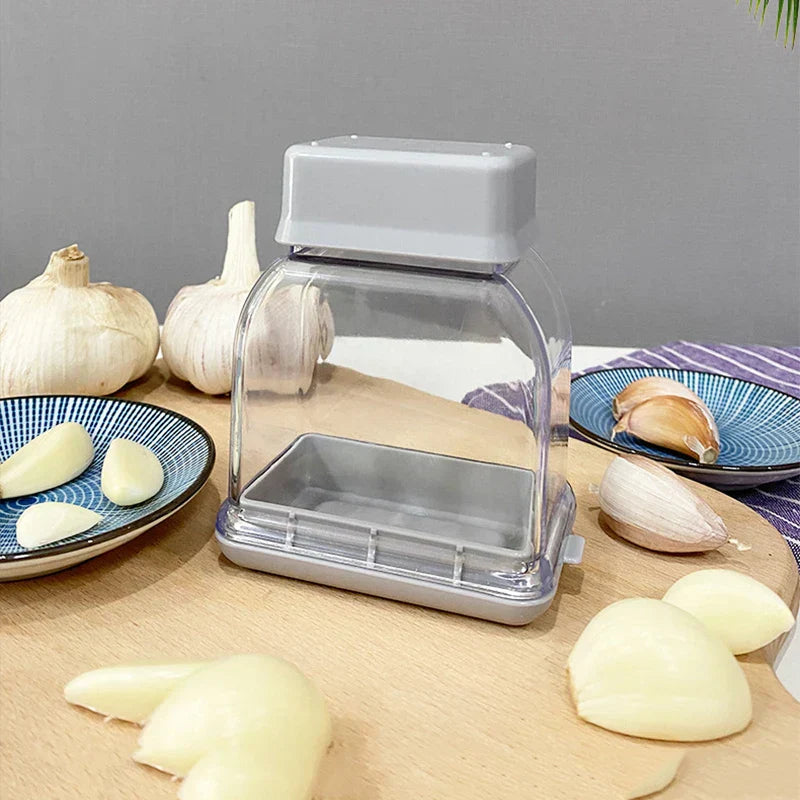 Simple Garlic Press and Peel Tool Set - Luxicro