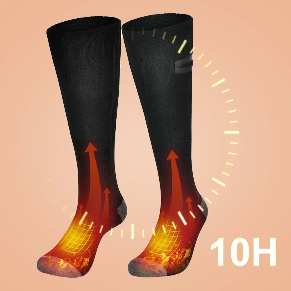 Cozy Electric Heated Socks with 3 Temperature Modes