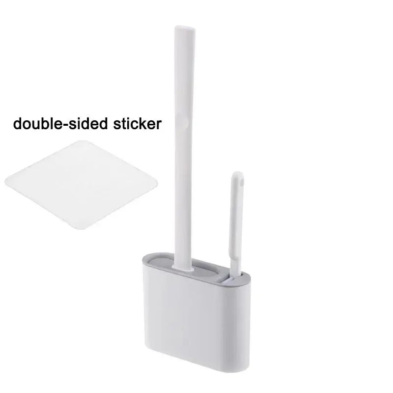 Bathroom Cleaning Toilet Brush Set with Holder