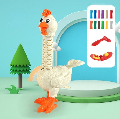 Fun Plush Chicken Stuffed Toy