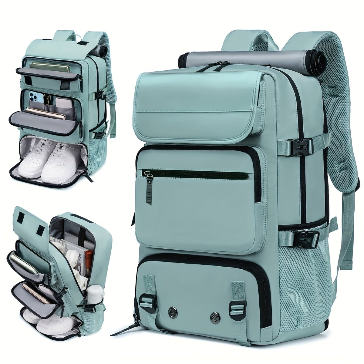 Big Waterproof Hiking Rucksack with USB Port