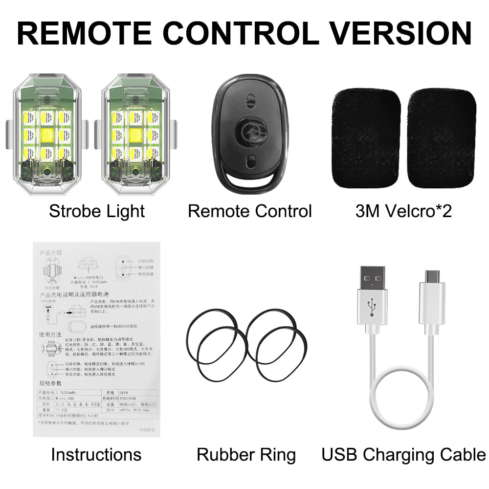 Safe Wireless LED Warning Light
