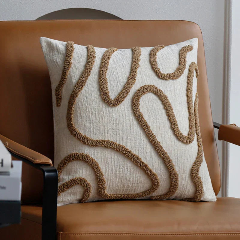 Soft Plush Throw Pillow with Classic Design