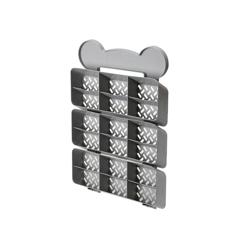 Space Saving Foldable Wall Shelf Organizer