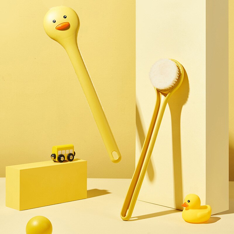 Soft Touch Extended Bath Brush - Luxicro