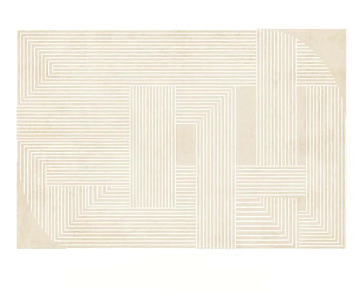 Plush Oriental Anti-Slip Floor Mat for Home