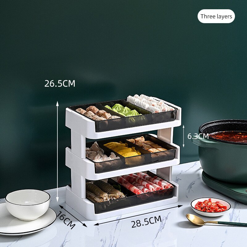 Space Saving Kitchen Shelf Organizer Rack