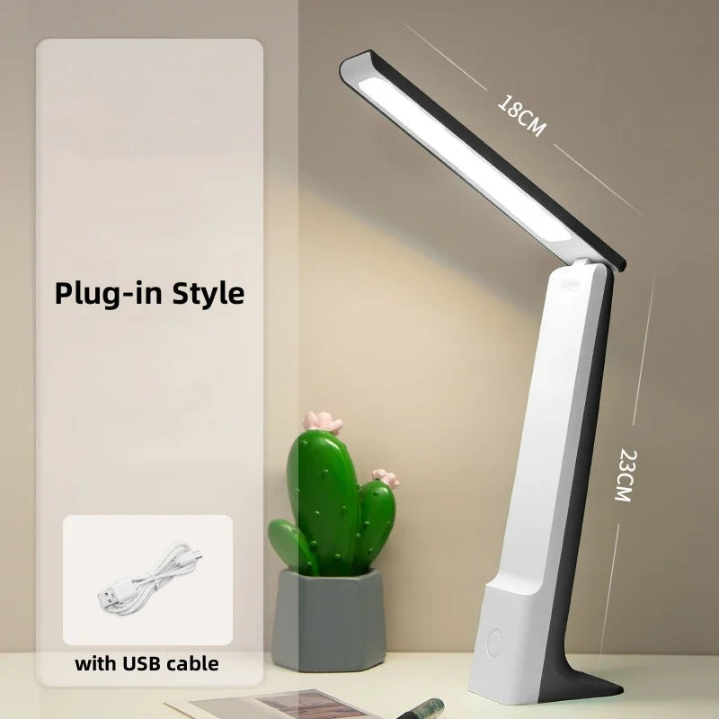 Bright Adjustable Table Lamp with Dimmer and Touch