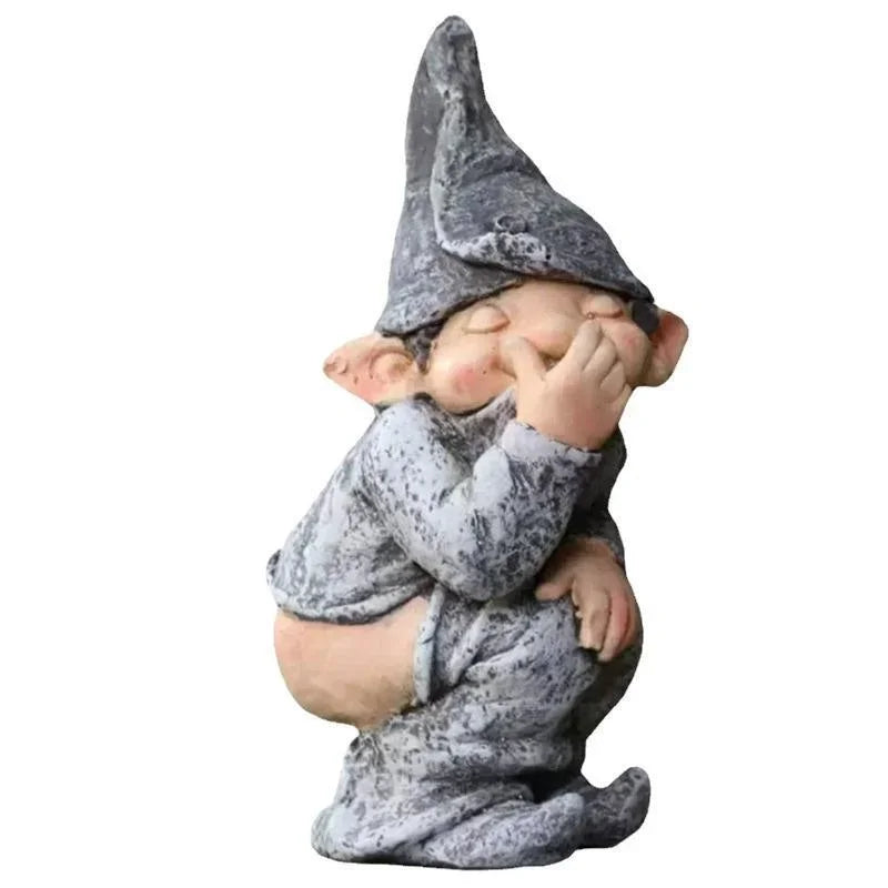 Fun Outdoor Garden Gnome Figurine Statue