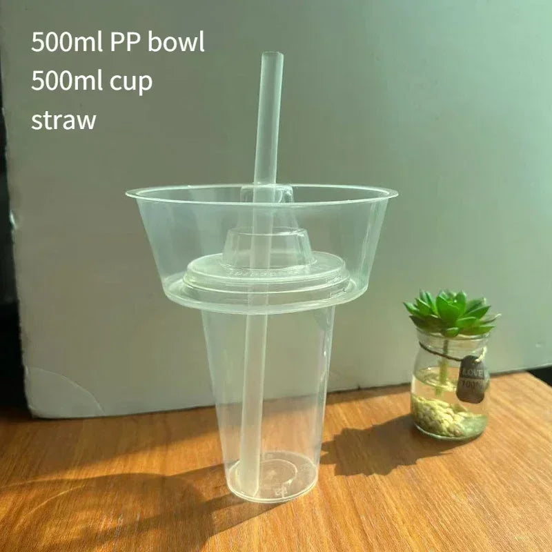 Convenient On-The-Go Snack Bowl Set